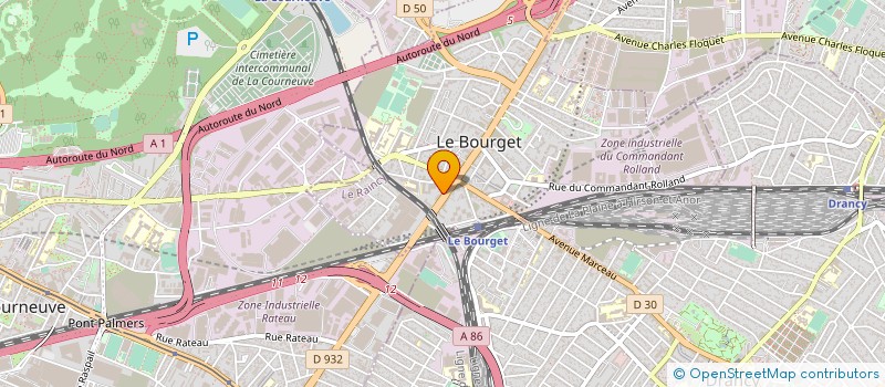 localisation de l'entreprise MADAME LEA HADDAD à LE BOURGET