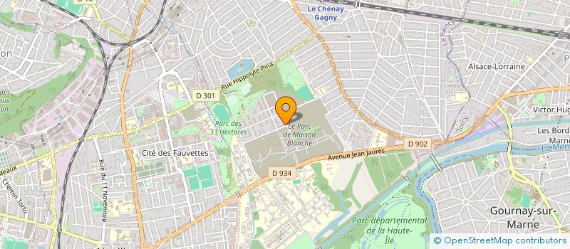 localisation de l'entreprise MADAME LEA HAMEL  NEUILLY-SUR-MARNE