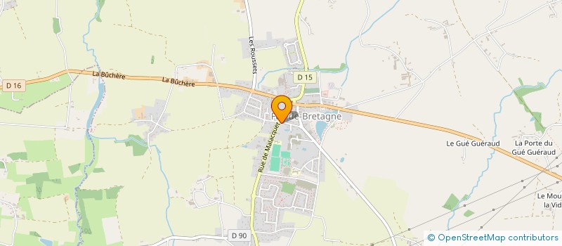 localisation de l'entreprise MADAME LEA HAMONIC  FAY-DE-BRETAGNE