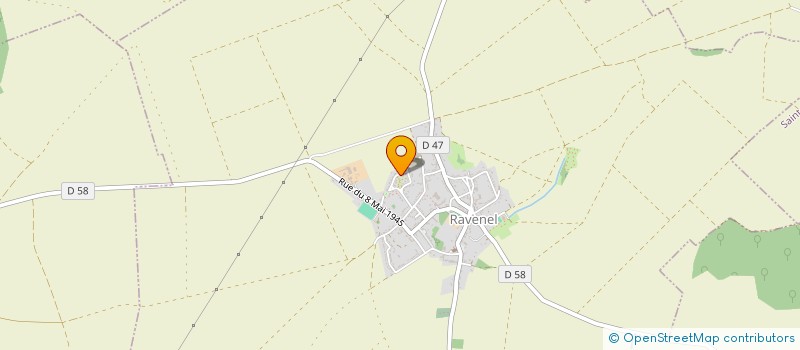 localisation de l'entreprise MADAME LEA HANGARD  RAVENEL