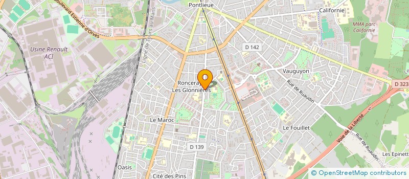 localisation de l'entreprise MADAME LEA HARDOIN  LE MANS