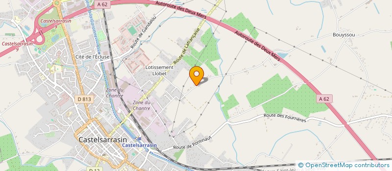 localisation de l'entreprise MADAME LEA HEBRARD  CASTELSARRASIN