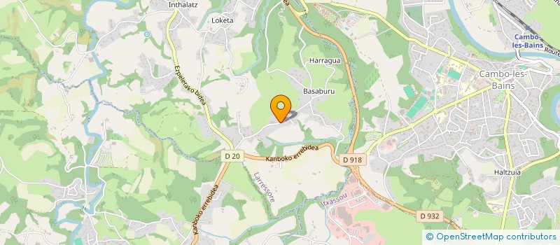 localisation de l'entreprise MADAME LEA HERREROS  LARRESSORE