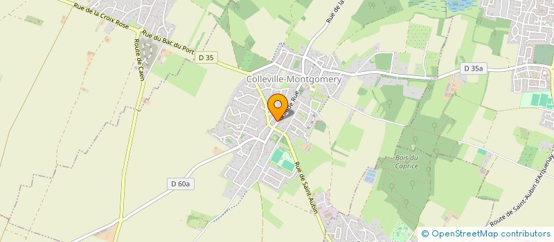 localisation de l'entreprise MADAME LEA HERY  COLLEVILLE-MONTGOMERY