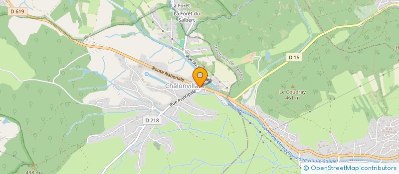 localisation de l'entreprise MADAME LEA HEURTER  CHALONVILLARS