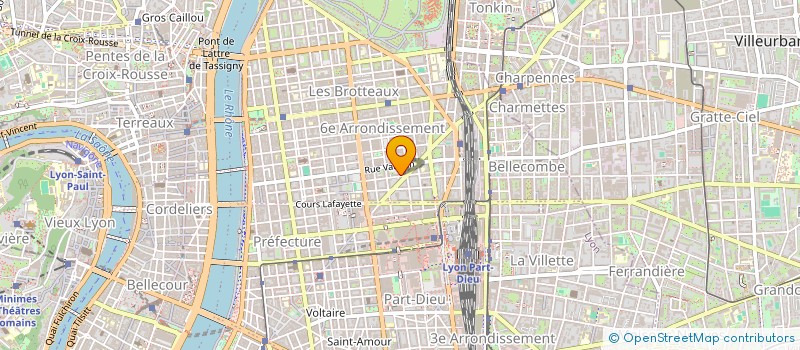 localisation de l'entreprise MADAME LEA HOARAU  LYON