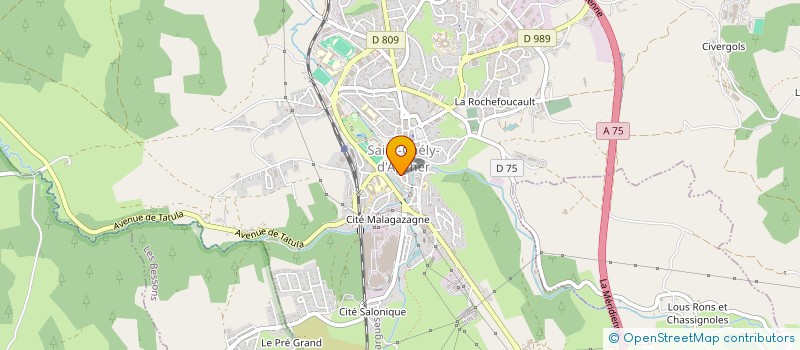 localisation de l'entreprise MADAME LEA HOLLANDE  SAINT-CHELY-D'APCHER