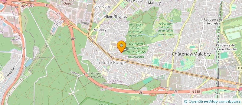 localisation de l'entreprise MADAME LEA HONNET  CHATENAY-MALABRY