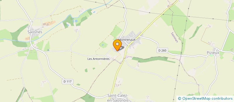 localisation de l'entreprise MADAME LEA HORNEZ à SAOSNES
