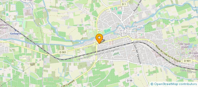 localisation de l'entreprise MADAME LEA HOSTACHY  LE THOR