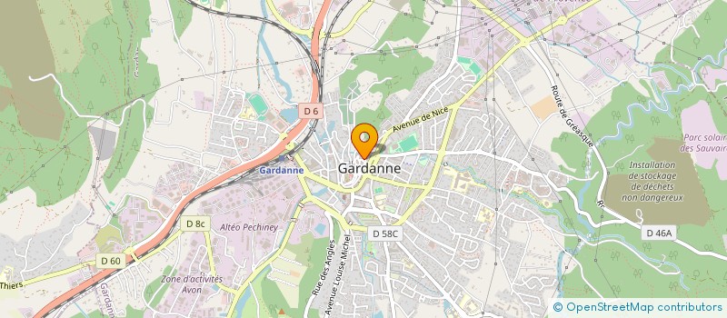 localisation de l'entreprise MADAME LEA HOVINE à GARDANNE
