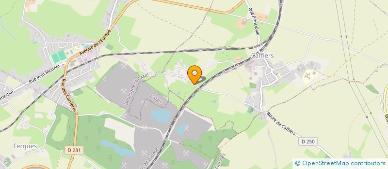 localisation de l'entreprise MADAME LEA HUCHIN  CAFFIERS