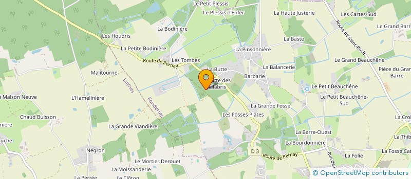 localisation de l'entreprise MADAME LEA HUIN à FONDETTES