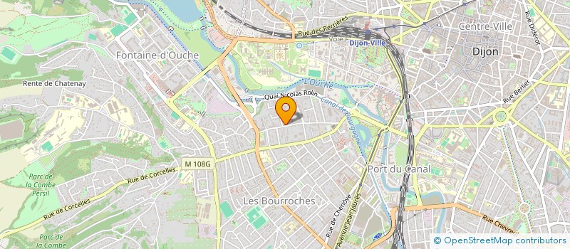 localisation de l'entreprise MADAME LEA HUSELSTEIN à DIJON