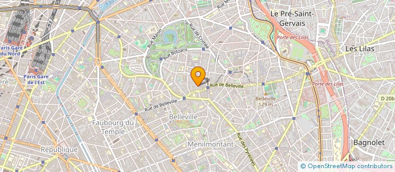 localisation de l'entreprise MADAME LEA HYBRE  PARIS