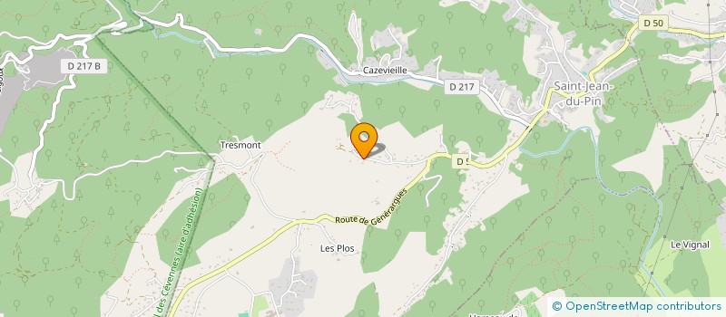 localisation de l'entreprise MADAME LEA IAQUINTA  SAINT-JEAN-DU-PIN