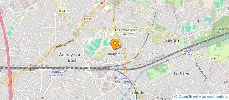 localisation de l'entreprise MADAME LEA IDDIR à SEVRAN