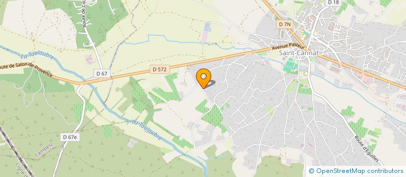 localisation de l'entreprise MADAME LEA ISOLICA  SAINT-CANNAT