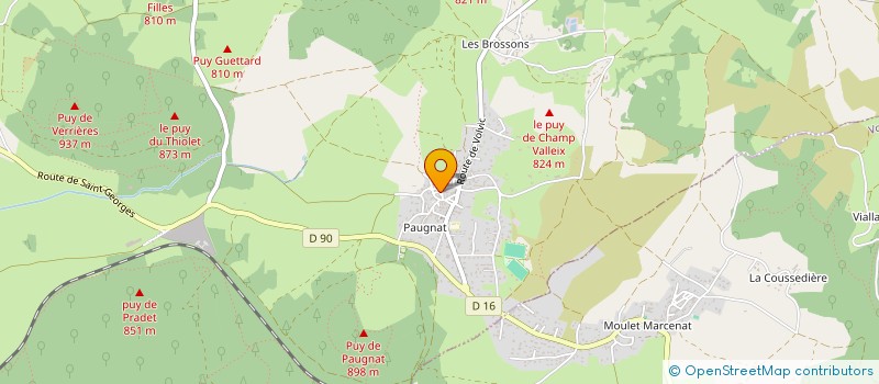 localisation de l'entreprise MADAME LEA ISSARD  CHARBONNIERES-LES-VARENNES