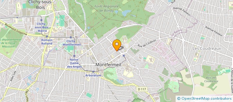 localisation de l'entreprise MADAME LEA JACQUEMARD à MONTFERMEIL