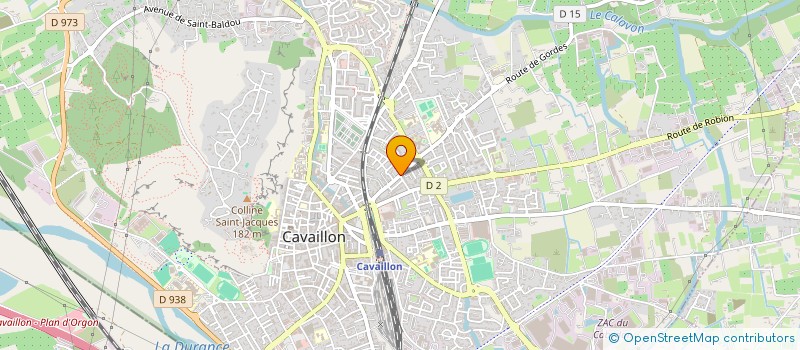 localisation de l'entreprise MADAME LEA JAIME  CAVAILLON