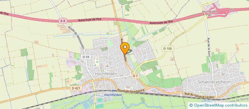 localisation de l'entreprise MADAME LEA JAMM  HOCHFELDEN