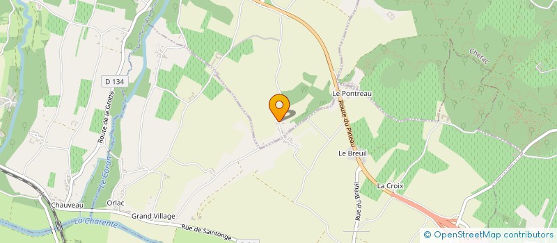 localisation de l'entreprise MADAME LEA JARILLON  SAINT-SAUVANT