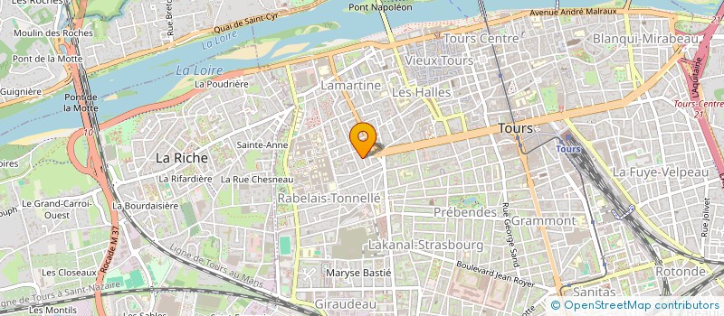 localisation de l'entreprise MADAME LEA JENIN  TOURS