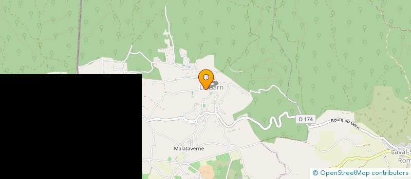 localisation de l'entreprise MADAME LEA JOANNY  LE GARN