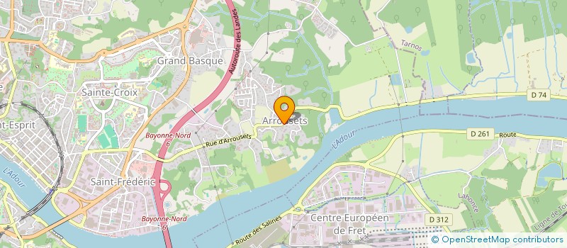 localisation de l'entreprise MADAME LEA JODEIT  SAUJON