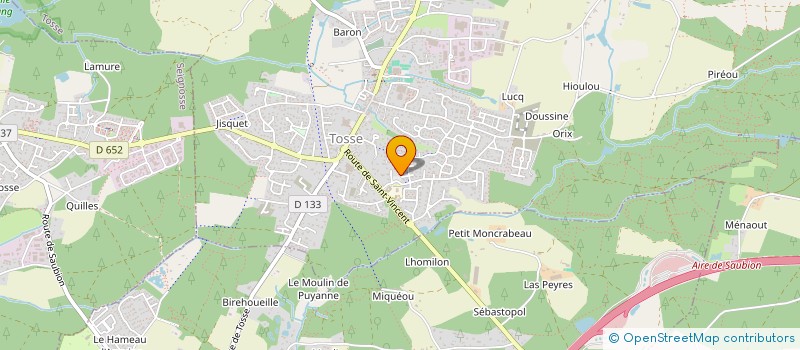 localisation de l'entreprise MADAME LEA JOHANNA CLHOE VALENTINI à TOSSE