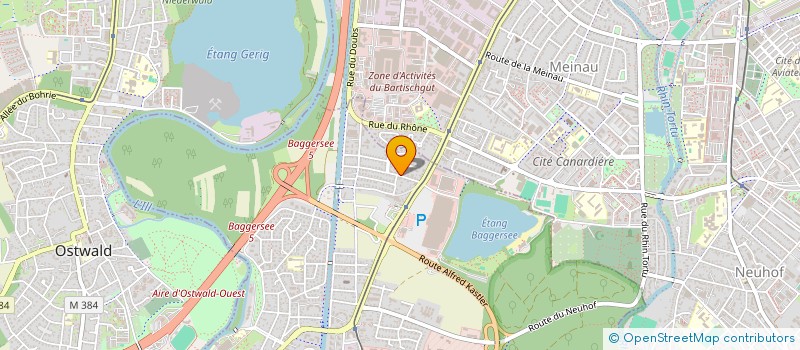 localisation de l'entreprise MADAME LEA JORITE  ILLKIRCH-GRAFFENSTADEN