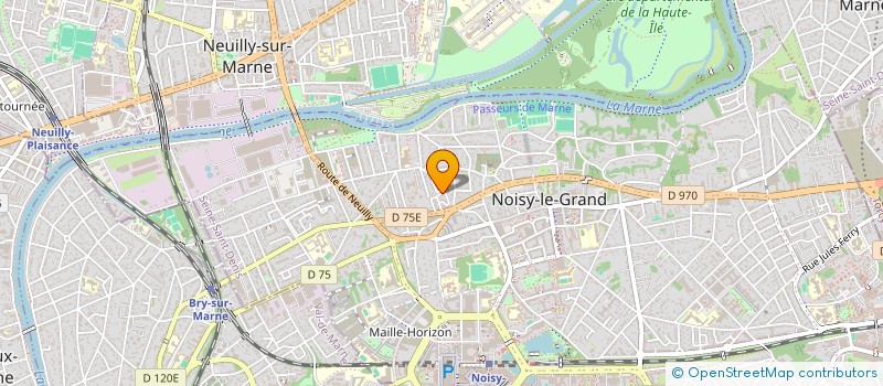 localisation de l'entreprise MADAME LEA JOUBERT  NOISY-LE-GRAND
