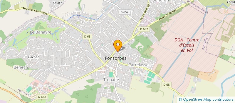 localisation de l'entreprise MADAME LEA JOULIA  FONSORBES