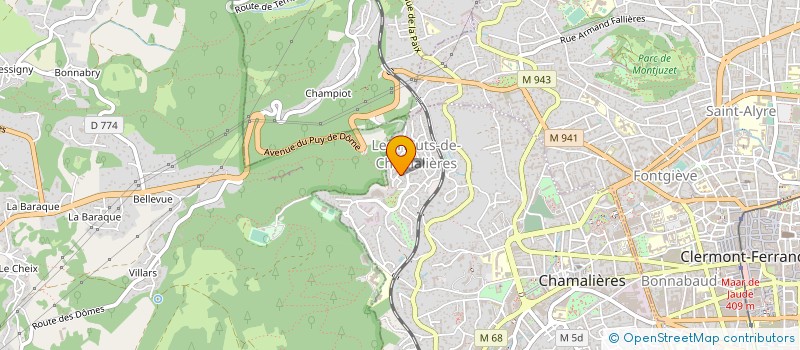 localisation de l'entreprise MADAME LEA JULIEN  AUBIERE