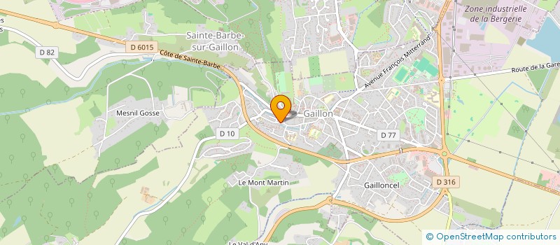 localisation de l'entreprise MADAME LEA KALAI  GAILLON