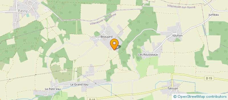 localisation de l'entreprise MADAME LEA KALLENKOOT à VILLENEUVE-SUR-YONNE