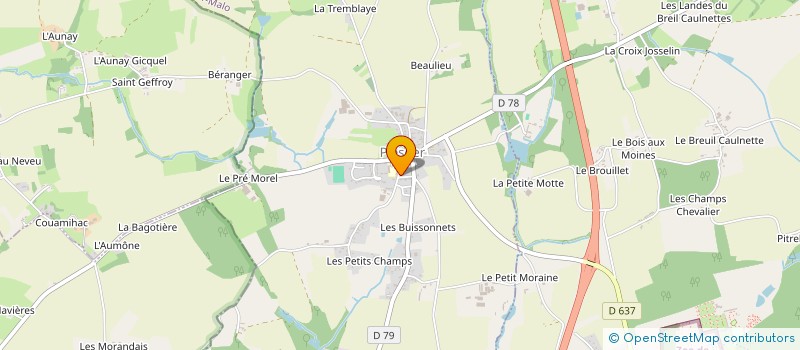 localisation de l'entreprise MADAME LEA KERIVEL  PLESDER