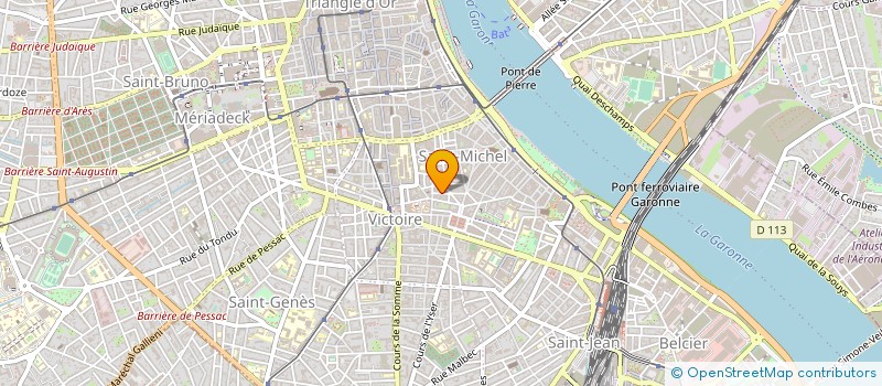localisation de l'entreprise MADAME LEA KERNEIS à BORDEAUX