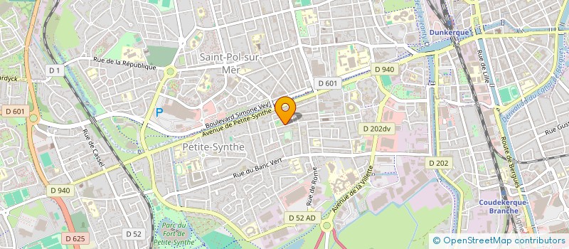 localisation de l'entreprise MADAME LEA KIEKEN à DUNKERQUE