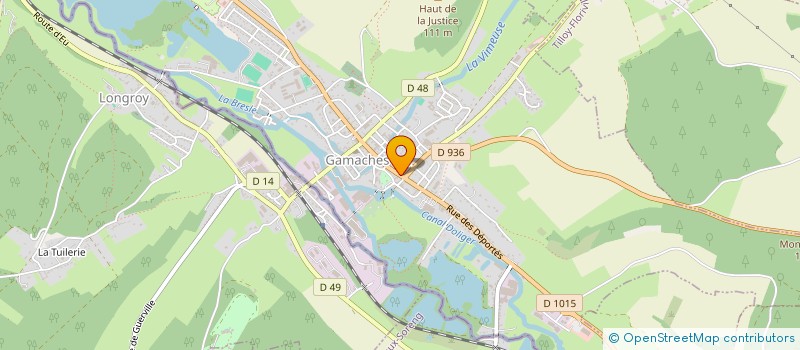 localisation de l'entreprise MADAME LEA KITOROGOFF  GAMACHES