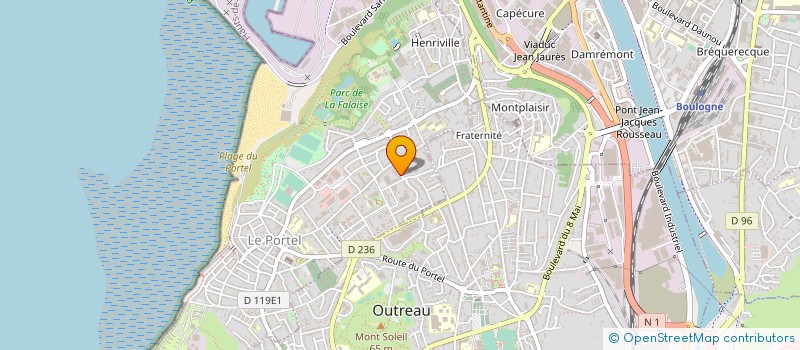 localisation de l'entreprise MADAME LEA KOUOTO  SAINT-OMER