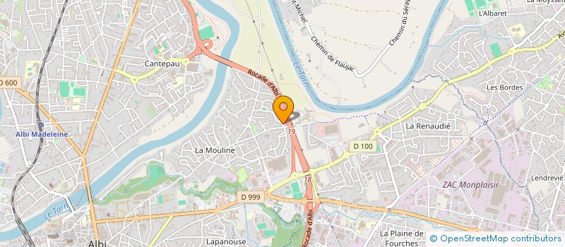 localisation de l'entreprise MADAME LEA KRZYZANIAK à ALBI