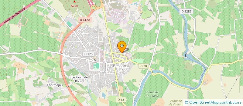 localisation de l'entreprise MADAME LEA LACOINTE  BESSAN