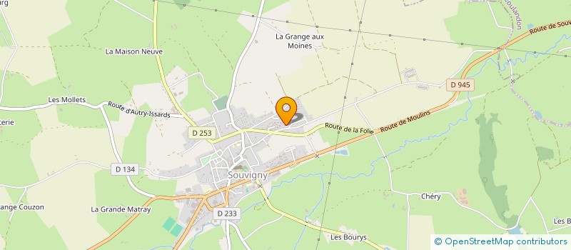 localisation de l'entreprise MADAME LEA LACROIX  AUTRY-ISSARDS