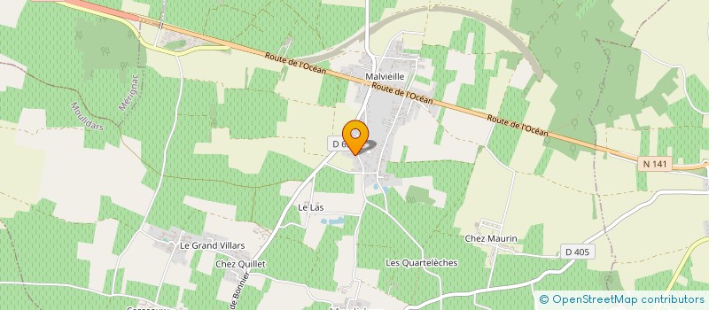 localisation de l'entreprise MADAME LEA LACROIX  MOULIDARS