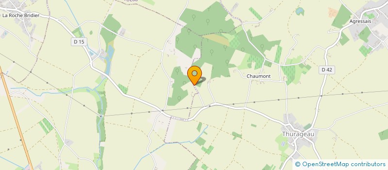 localisation de l'entreprise MADAME LEA LAMARCHE  THURAGEAU