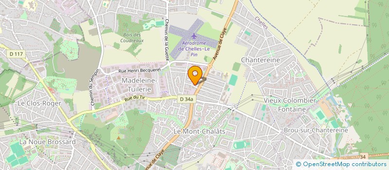 localisation de l'entreprise MADAME LEA LAMBERT  CHELLES