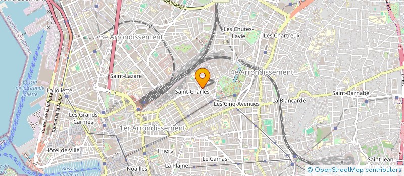 localisation de l'entreprise MADAME LEA LANDEL à MARSEILLE