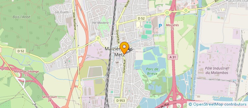 localisation de l'entreprise MADAME LEA LANG à MAIZIERES-LES-METZ